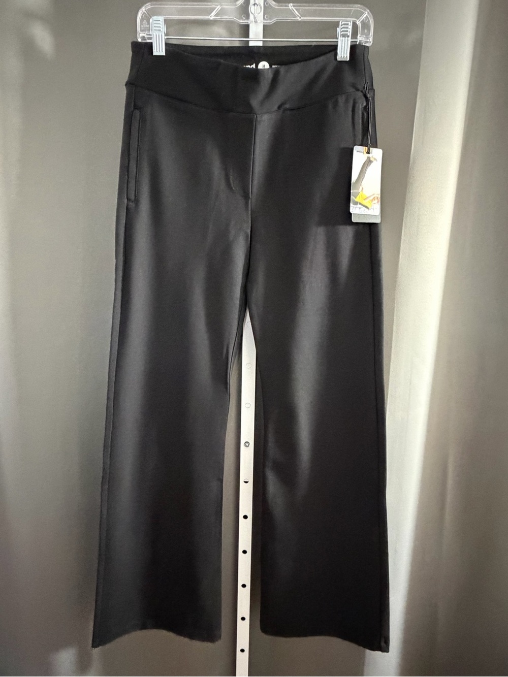 Betabrand Black Pull-On Dress Pants